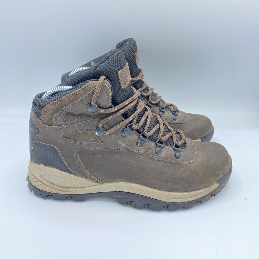 Columbia Brown Hiking Combat Moto Boots